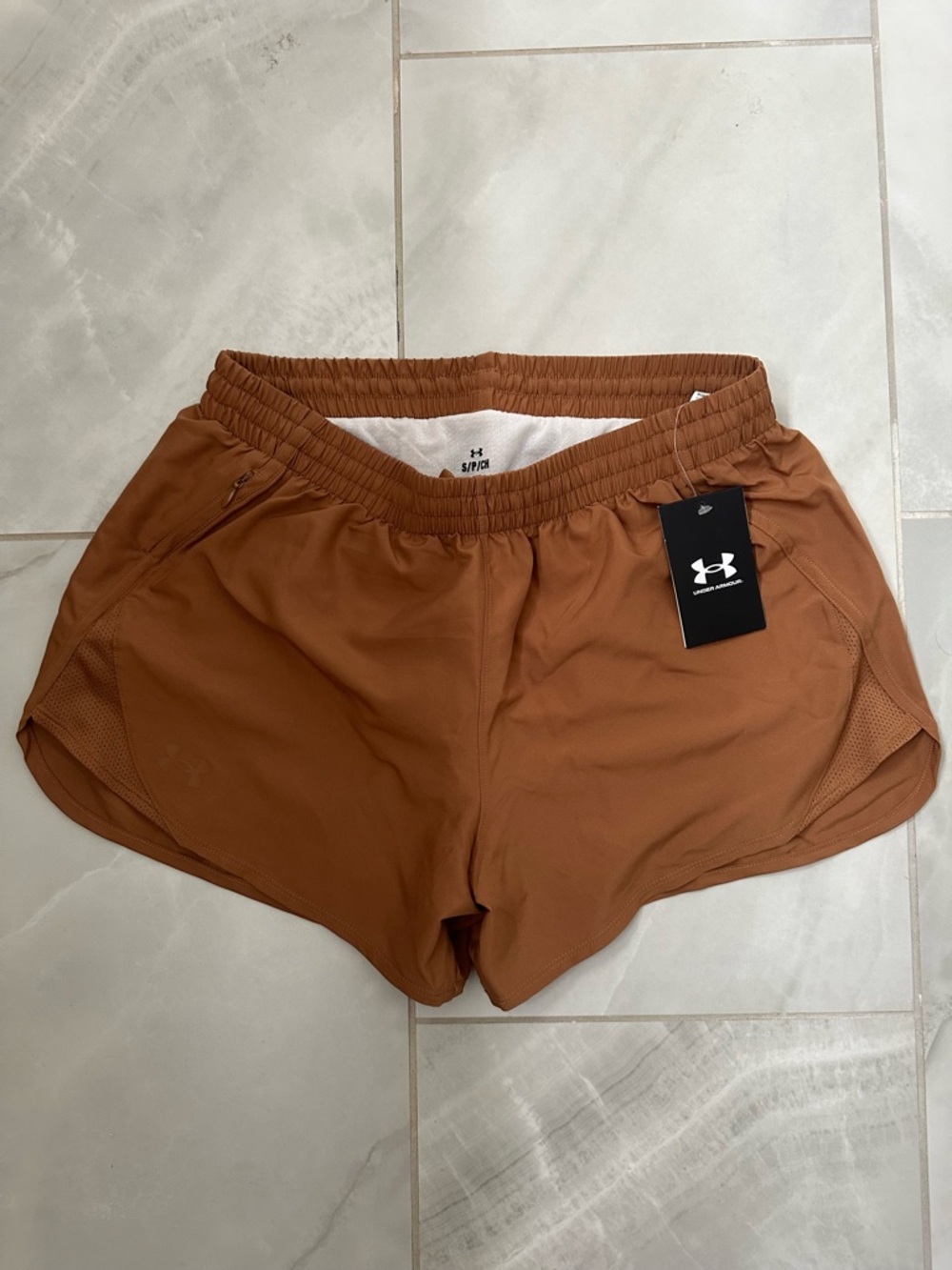 Under Armour Women's Rust Athletic Running Shorts